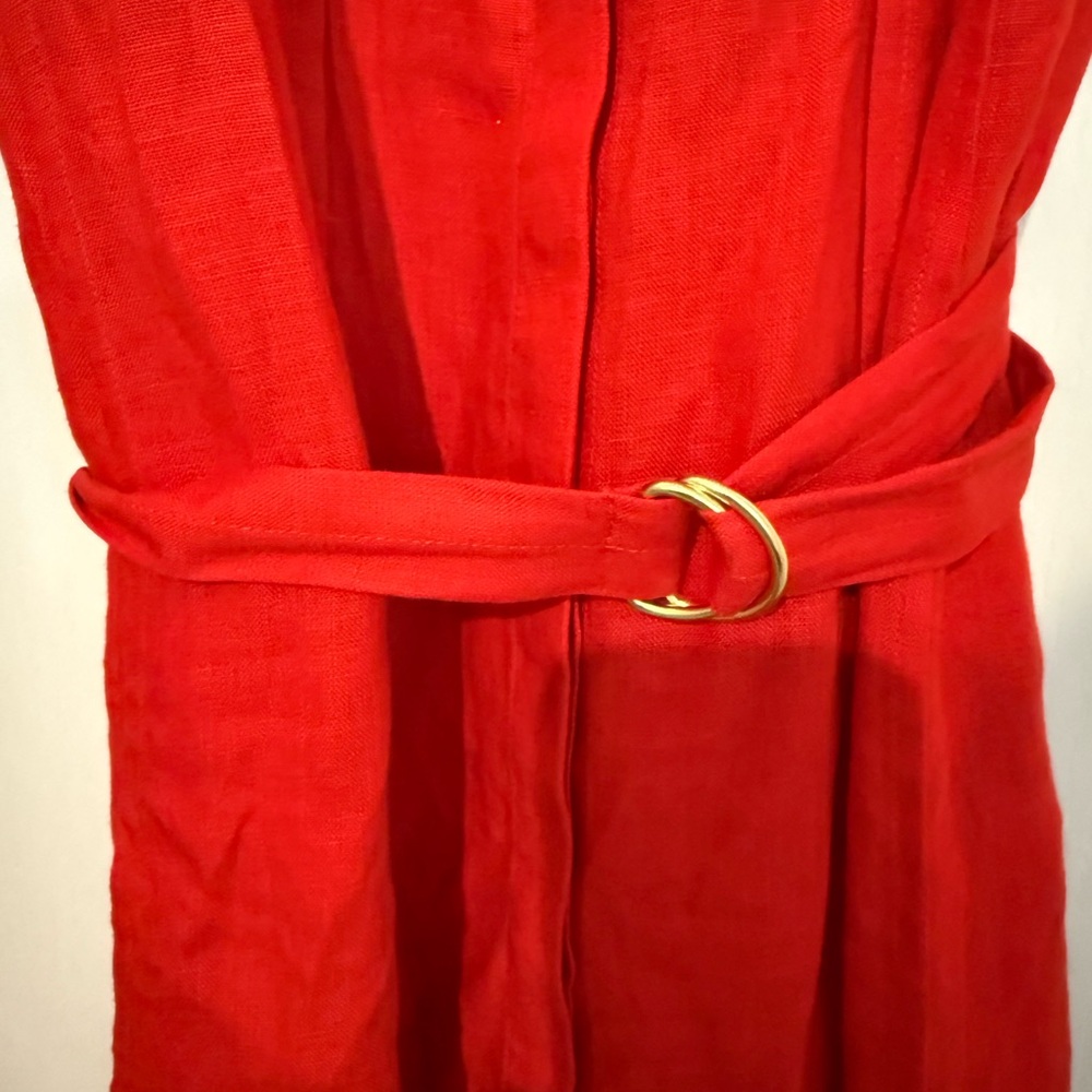 J. Crew Linen Dress - Picture 9 of 12